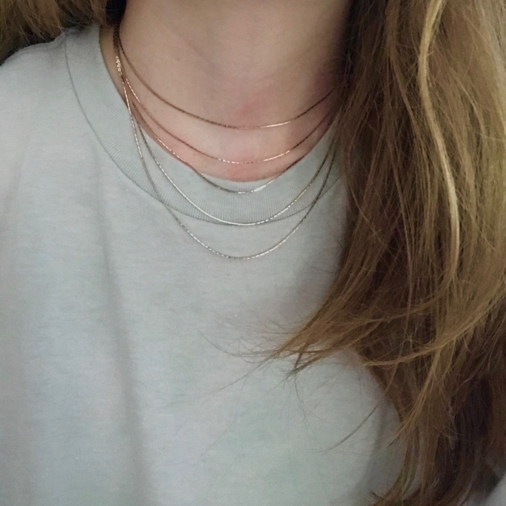 Versona gold layered necklace!!